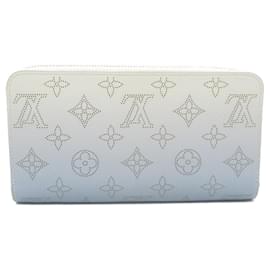 Louis Vuitton-Louis Vuitton Mahina Zippy Wallet M80494-Blue