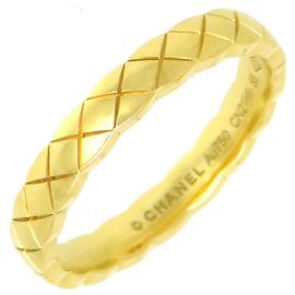 Anello Chanel Coco Crush K18YG J11794 D'oro