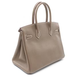 Hermès-Sac à main Hermès Birkin 30 marron-Marron