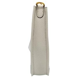 Hermès-Hermes Evelyne TPM Clemence Crossbody-White