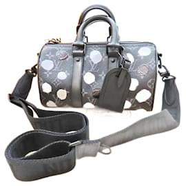 Louis Vuitton-Louis Vuitton Keepall Bandouliere 25 Handbag-Black