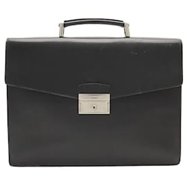 Prada-Prada Saffiano Leather Briefcase-Black