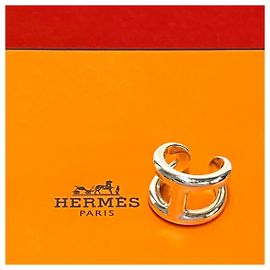 Hermès Hermes Osmose GM Silver 925 Ring Silvery