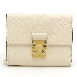 Cartera Metis Compact de Louis Vuitton para mujeres, cartera de tres pliegues Blanco