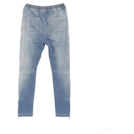 Balmain-Balmain Denim Pants Cotton Blue S-Blue