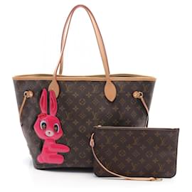 Louis Vuitton-Louis Vuitton Neverfull MM Tote Bag Monogram-Brown
