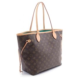 Louis Vuitton-Louis Vuitton Neverfull MM Tote Bag Monogram-Brown