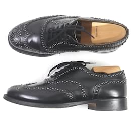 Church's-Church's BURWOOD Wingtip Brogue Leather Shoes-Black