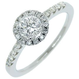 Autre Marque Pt950 Platin-Diamantring 12 Silber