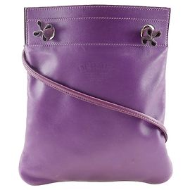 Hermès Bolsa de ombro mini Aline Hermes roxa Roxo