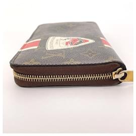 Louis Vuitton-Louis Vuitton Monogram Canvas Zippy Organizer Wallet M66553-Brown