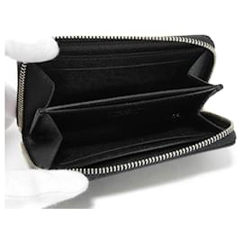 Louis Vuitton-Louis Vuitton Zippy Coin Purse N63076-Black