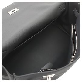Hermès Hermes Maxi Kelly 42 Togo Handtasche Grau