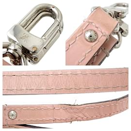 Louis Vuitton-Louis Vuitton Alma BB Leather Handbag M41327-Pink