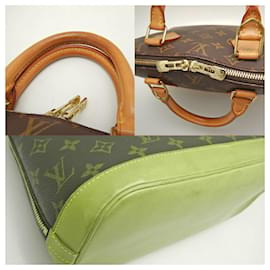 Louis Vuitton-Louis Vuitton Monogram Alma Handbag M51130-Brown