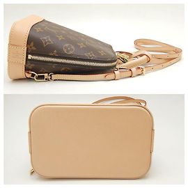 Louis Vuitton Monogram Alma Backpack M47132 Brown