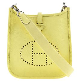 Hermès Hermes Evelyne 16 TPM Shoulder Bag Limoncello Yellow