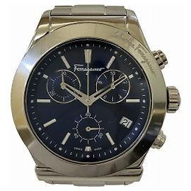 Salvatore Ferragamo Quartz Chronograph Watch Blue