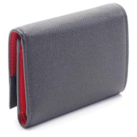 Christian Louboutin-Christian Louboutin Groovy Leather Wallet Black-Black