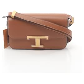 Tod's-Tod's Timeless Micro Leather Shoulder Bag-Brown