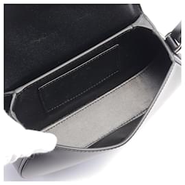 Versace-Versace Greca Goddess Leather Shoulder Bag-Black