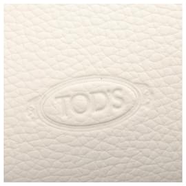 Tod's-Tod's Timeless Mini Leather Handbag White-White