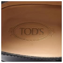 Tod's-Tod's Leather Dress Shoes Black-Black