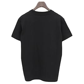 Balenciaga-Balenciaga Logo Print Cotton T-Shirt Black-Black