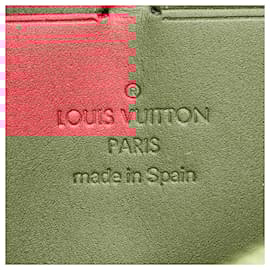 Louis Vuitton-Louis Vuitton Patent Leather Zippy Wallet-Red