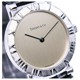 Tiffany & Co Relógio Tiffany Atlas Prata Quartzo M0640 Prata