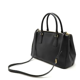 Prada-Prada Saffiano Leather Handbag BN1874-Black
