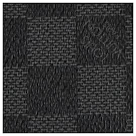 Louis Vuitton-Louis Vuitton Damier Graphite Zippy Coin Purse N63076-Black