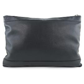 Balenciaga-Balenciaga Navy Clip M Clutch Bag-Black