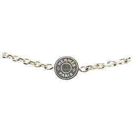 Hermès-Collier Amule Hermes Argent-Argenté