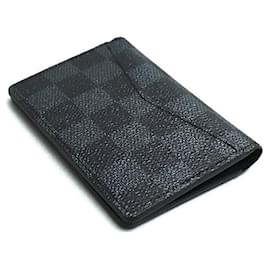 Louis Vuitton-Louis Vuitton Damier Graphite Organizer Card Case N60431-Black