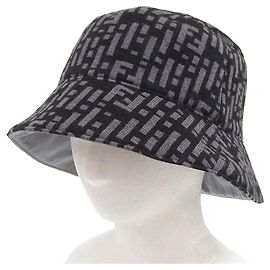 Fendi Zucca Pattern Bucket Hat FXQ801 AI4N Brown
