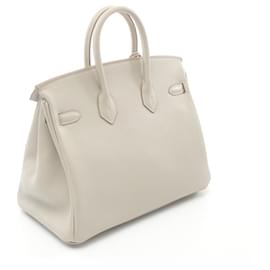 Hermès-Sac à main Hermès Birkin 25 Togo gris-Gris