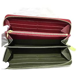 Louis Vuitton-Louis Vuitton Vernis Zippy Wallet M90200-Red