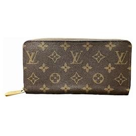 Louis Vuitton-Louis Vuitton Monogram Zippy Wallet M42616-Brown