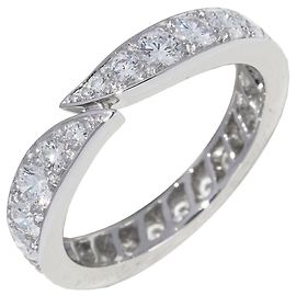 Van Cleef & Arpels Pt950 Diamond Acanthus Ring Other