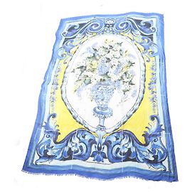 Modal Cashmere Schal Dolce & Gabbana blau Blau