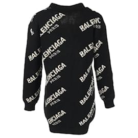 Balenciaga-Balenciaga Wool Camel Logo Cardigan-Other