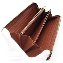 Louis Vuitton-Louis Vuitton Zippy Wallet Monogram Brown-Brown