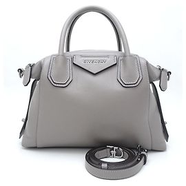 Givenchy Antigona Soft Small 2Way Leder Tote Grau
