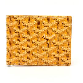 Goyard Saint Thomas Bifold Wallet PVC Leather Yellow