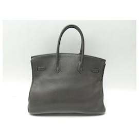 Hermès-BIRKIN 35 TOGO LEATHER-Grey