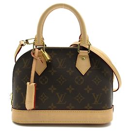 Louis Vuitton Alma BB 2way Shoulder Bag Brown M53152 Brown