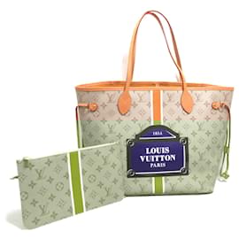 Louis Vuitton-Louis Vuitton Neverfull MM Tote Bag Monogram-Grey