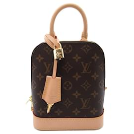 Louis Vuitton-Louis Vuitton Alma Backpack Monogram Brown M47132-Brown