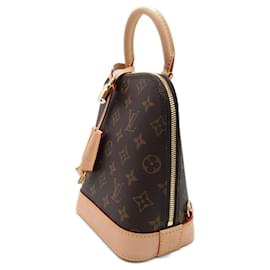 Louis Vuitton-Louis Vuitton Alma Backpack Monogram Brown M47132-Brown